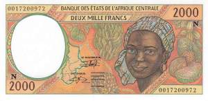 2000 Francs 2000 p.503Ng